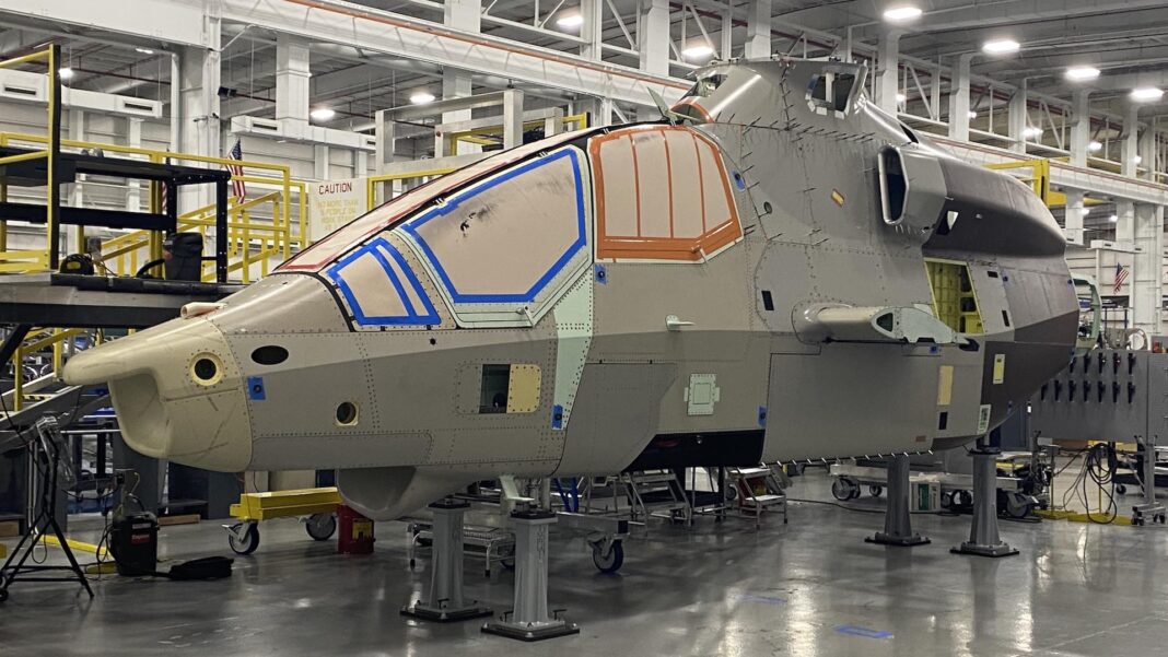 Bell 360 Invictus Build Makes Significant Progress for Army's FARA Prototype Competition