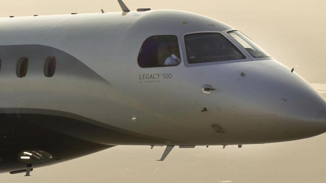 Legacy 500 aircraft