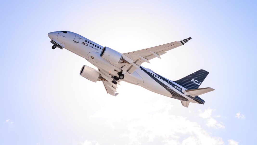 First GTF-powered ACJ TwoTwenty Delivered to Comlux