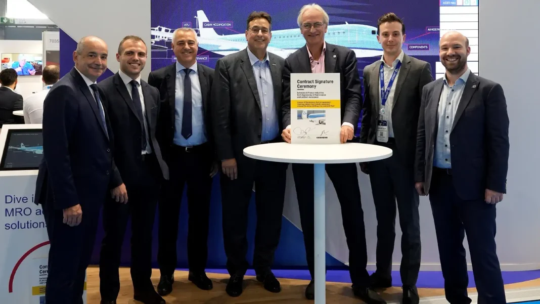 Liebherr and Air France Industries KLM Engineering & Maintenance forge key partnership
