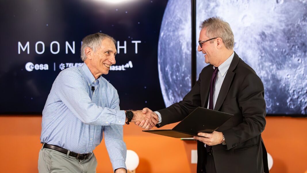 To the Moon: Viasat Selected to Design Lunar Orbiting Satellite System Alongside Telespazio To the Moon: Viasat Selected to Design Lunar Orbiting Satellite System Alongside Telespazio