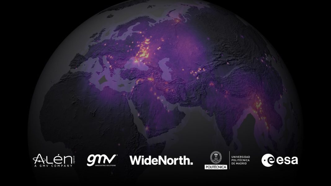Alén Space Leads an ESA Project for the Detection of Radio Frequency Interference from Space