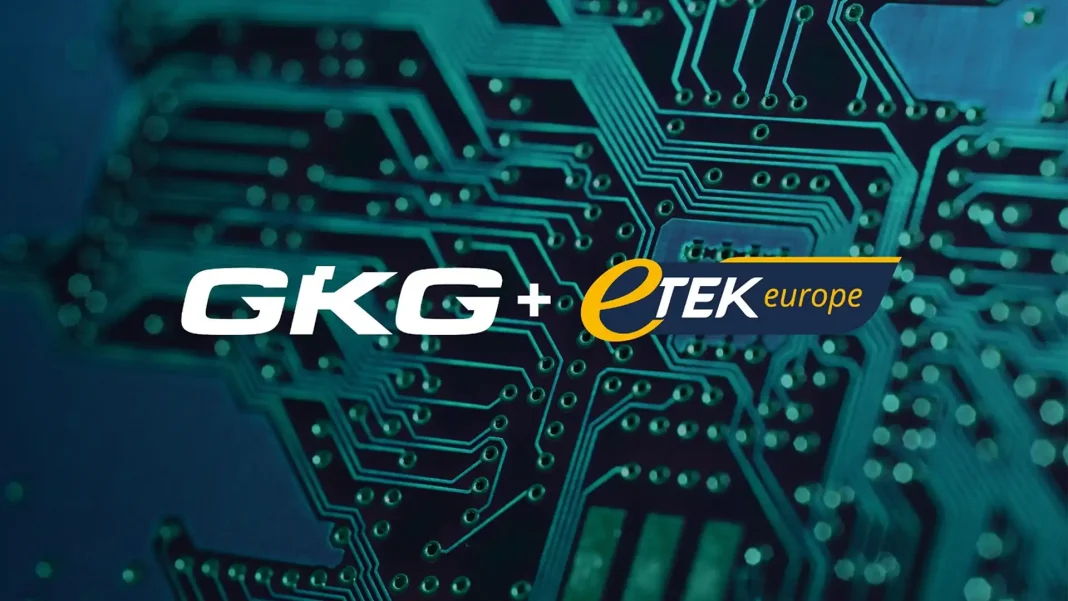Etek Europe Appointed as Official Distributor for GKG SMT Printers.