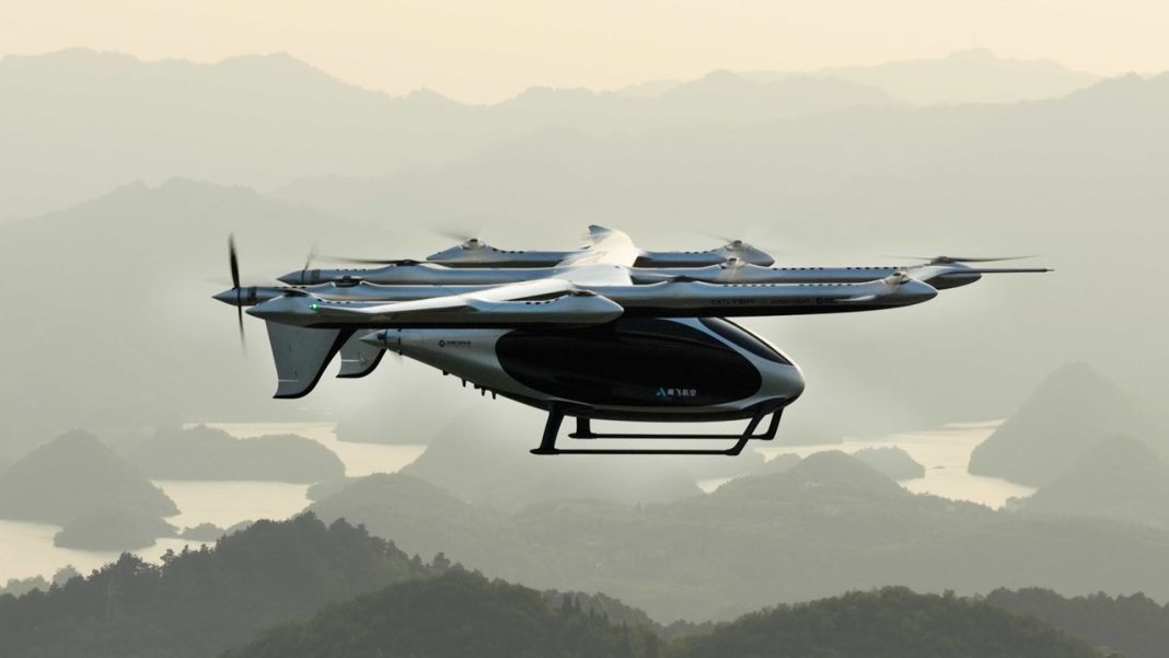 AutoFlight Completes First 2-Ton-Class eVTOL Tea Delivery in China