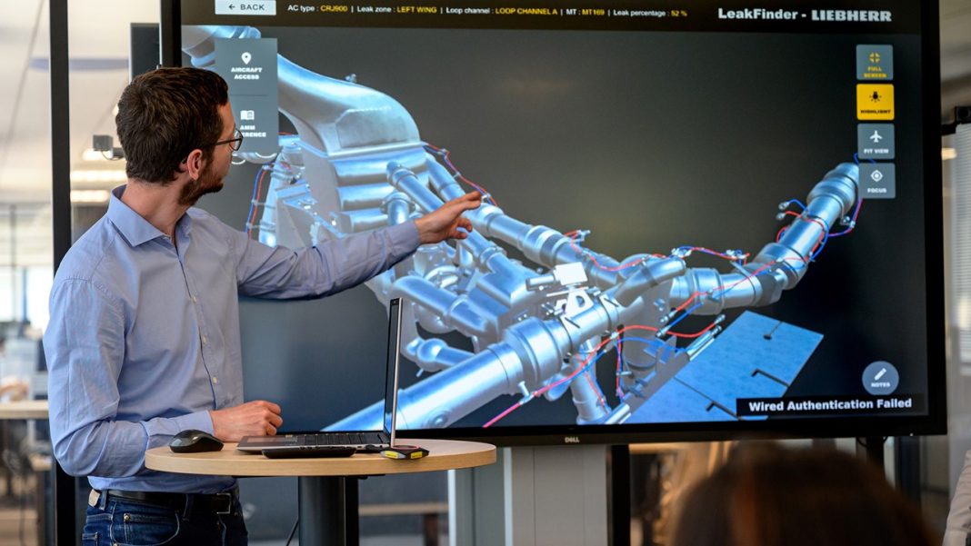 Liebherr and GoJet Airlines Ink Leak Finder Service Agreement